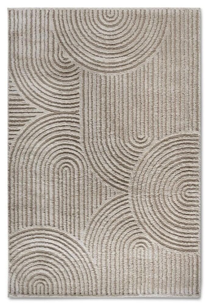 Flycarpets Elle Decoration - Gallery - Hoogpolig Vloerkleed - Chappe - Beige