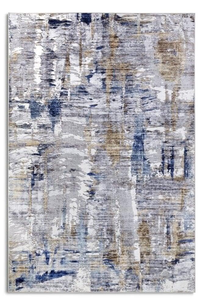 Flycarpets Elle Decoration - Imagination - Laagpolig Vloerkleed - Malard - Blauw / Beige