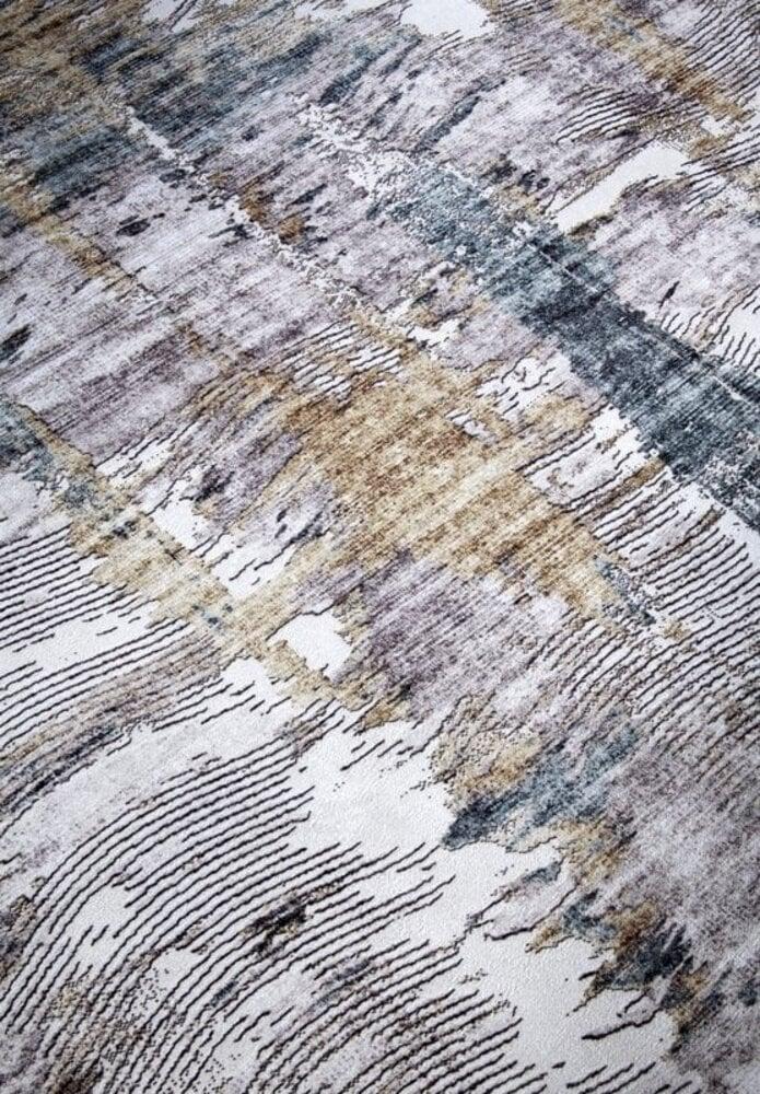 Flycarpets Elle Decoration - Imagination - Laagpolig Vloerkleed - Malard - Saphire Goud