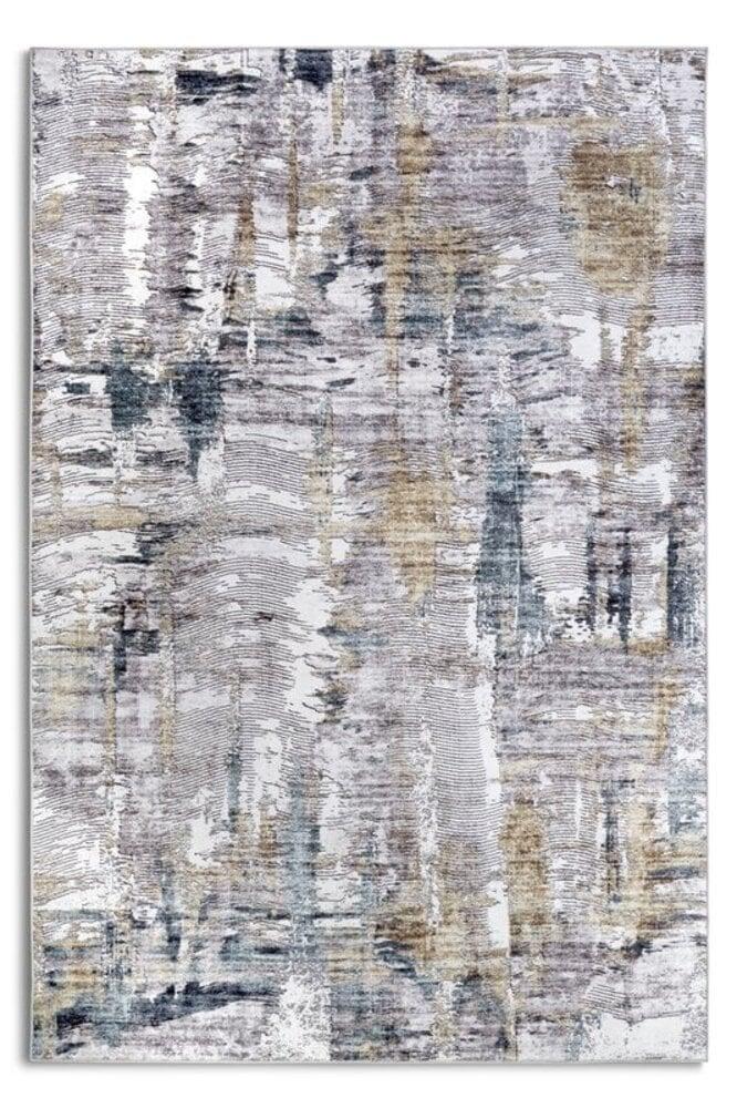 Flycarpets Elle Decoration - Imagination - Laagpolig Vloerkleed - Malard - Saphire Goud