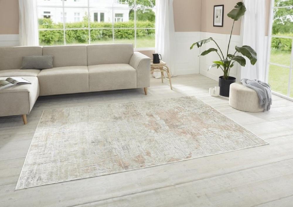 Flycarpets Elle Decoration - Modern Design Vloerkleed - Chameis - Beige / Peach