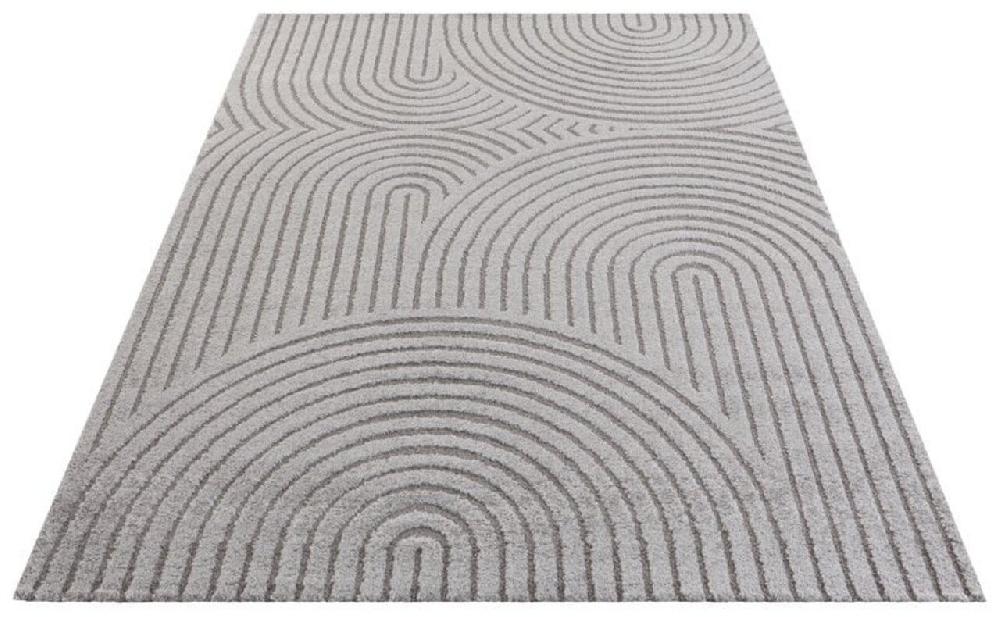 Flycarpets Elle Decoration - Modern Design Vloerkleed - Zacht Laagpolig - 3D Effect -Grijs