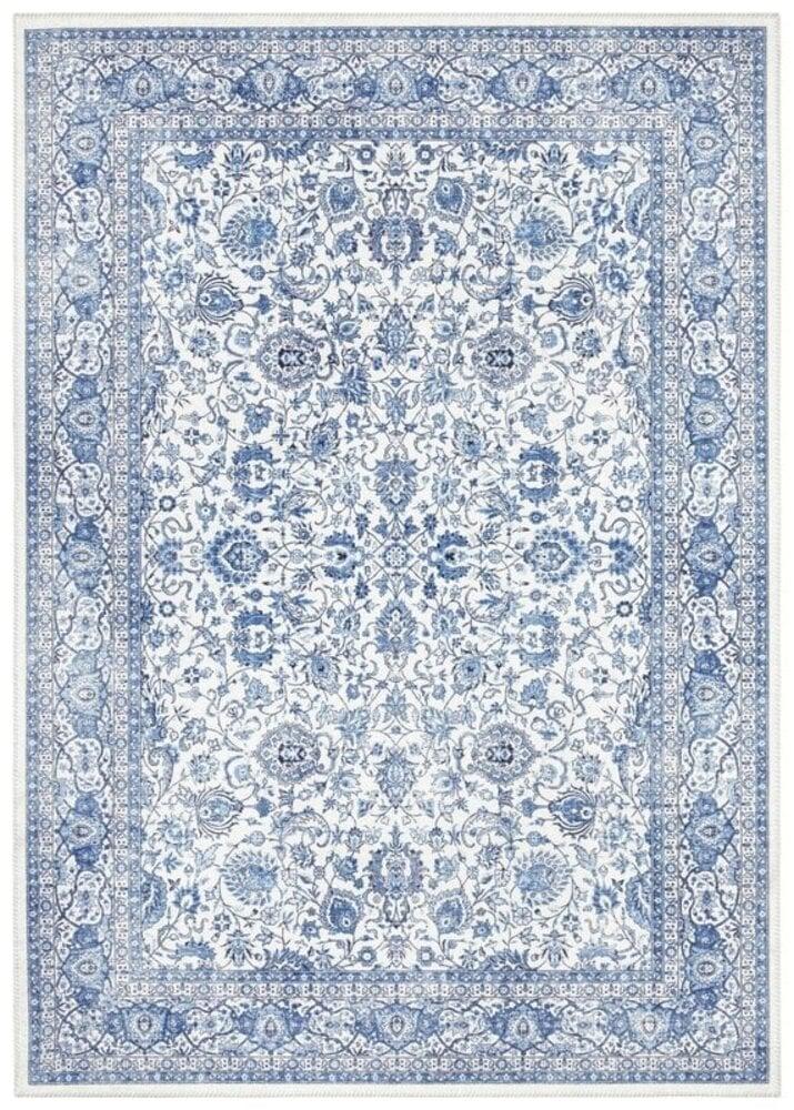 Flycarpets Elle Decoration - Vintage Vloerkleed - Maschad - Klassiek - Sapphire / Blauw