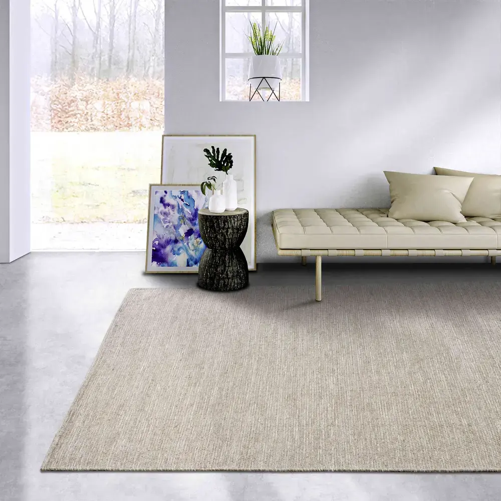 Flycarpets Elle Decoration - Wollen Vloerkleed - Delhi -Beige