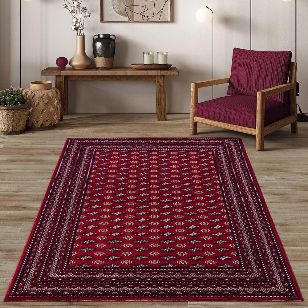 Flycarpets Alcon Klassiek Rood Vloerkleed - Oosters