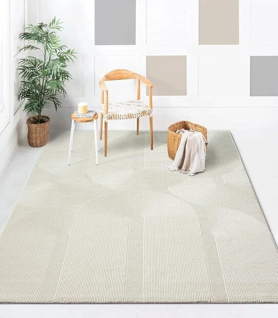 flycarpets Aurelia Modern Crème vloerkleed
