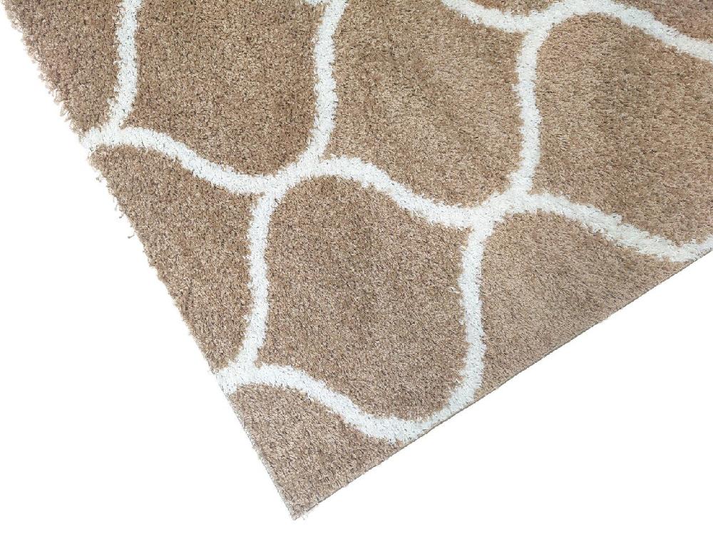 Flycarpets Azure Hoogpolig Beige Vloerkleed