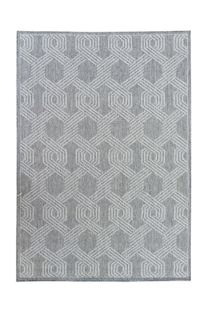 Flycarpets Belize Indoor & Outdoor Grijs Vloerkleed