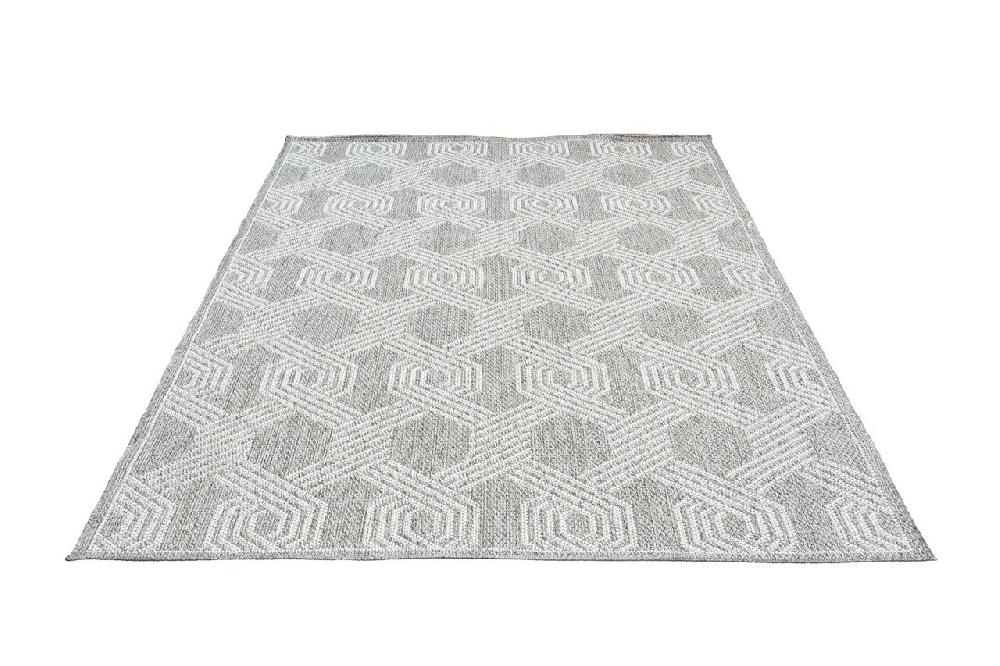 Flycarpets Belize Indoor & Outdoor Grijs Vloerkleed