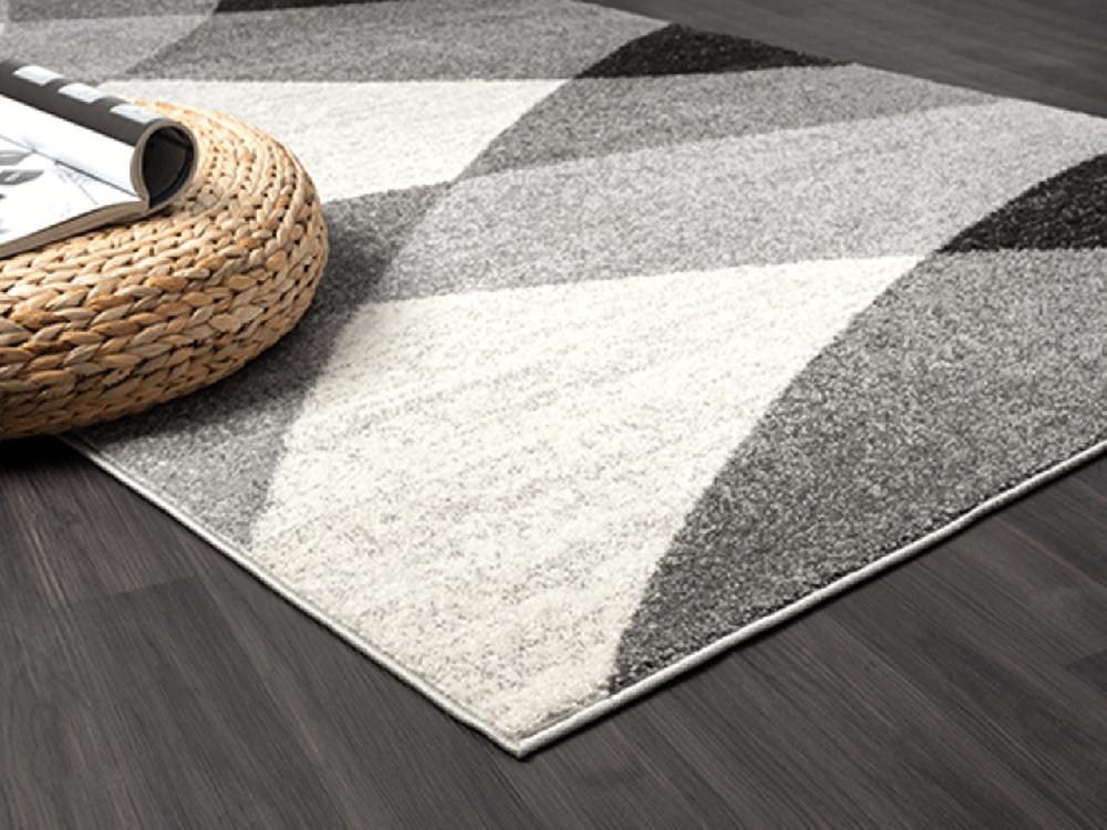 Flycarpets Belos Modern Grijs Vloerkleed - Designer