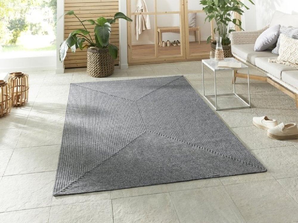 Flycarpets Binnen- En Buitenkleed - Trenzado Grijs