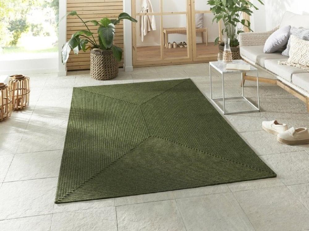 Flycarpets Binnen- En Buitenkleed - Trenzado Groen