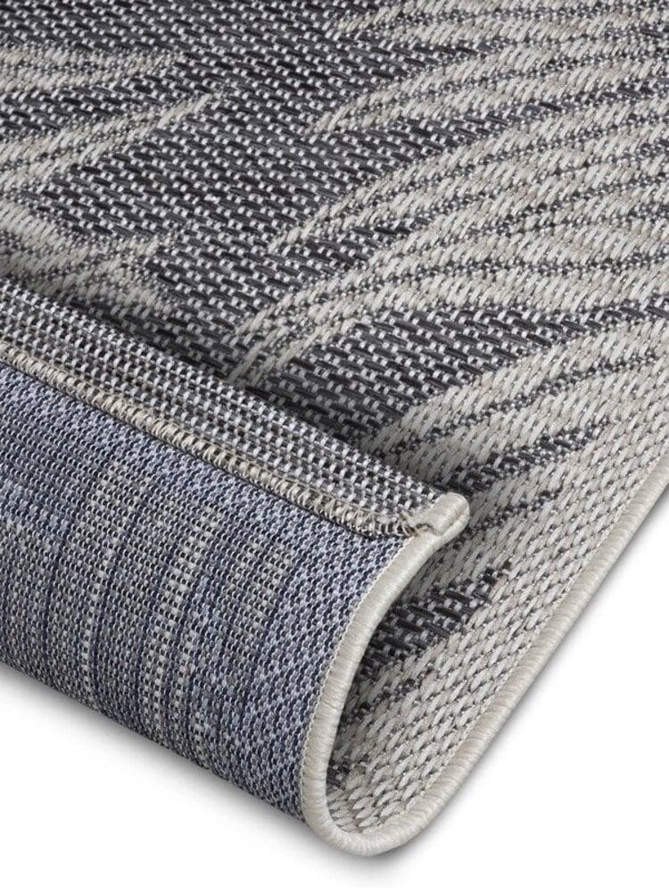 Flycarpets Buitenkleed - Paru Bladeren Grijs/Crème