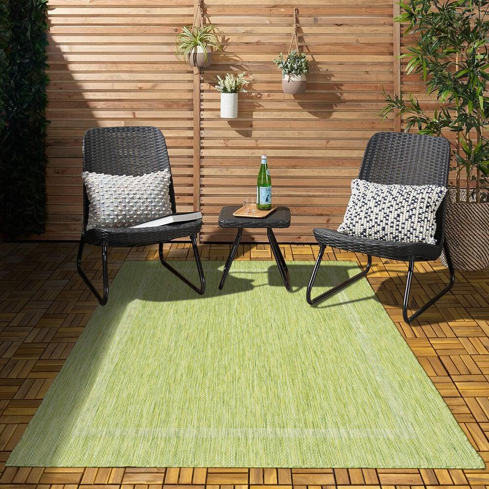 Flycarpets Capri Buitenkleed Indoor & Outdoor Groen