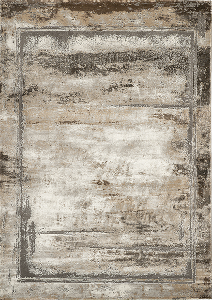 flycarpets Carrara Modern Bruin Beige vloerkleed