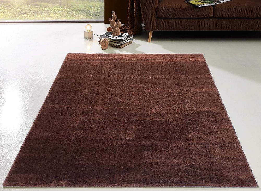 Flycarpets Cosmo Effen Bruin Vloerkleed