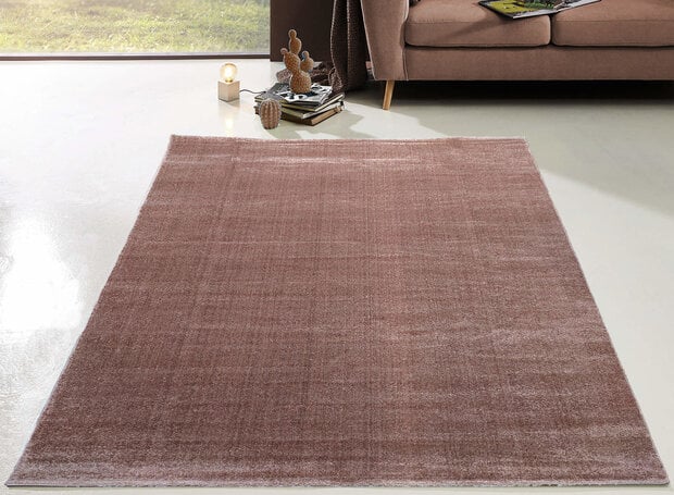 flycarpets Cosmo Effen Taupe / Lichtbruin vloerkleed
