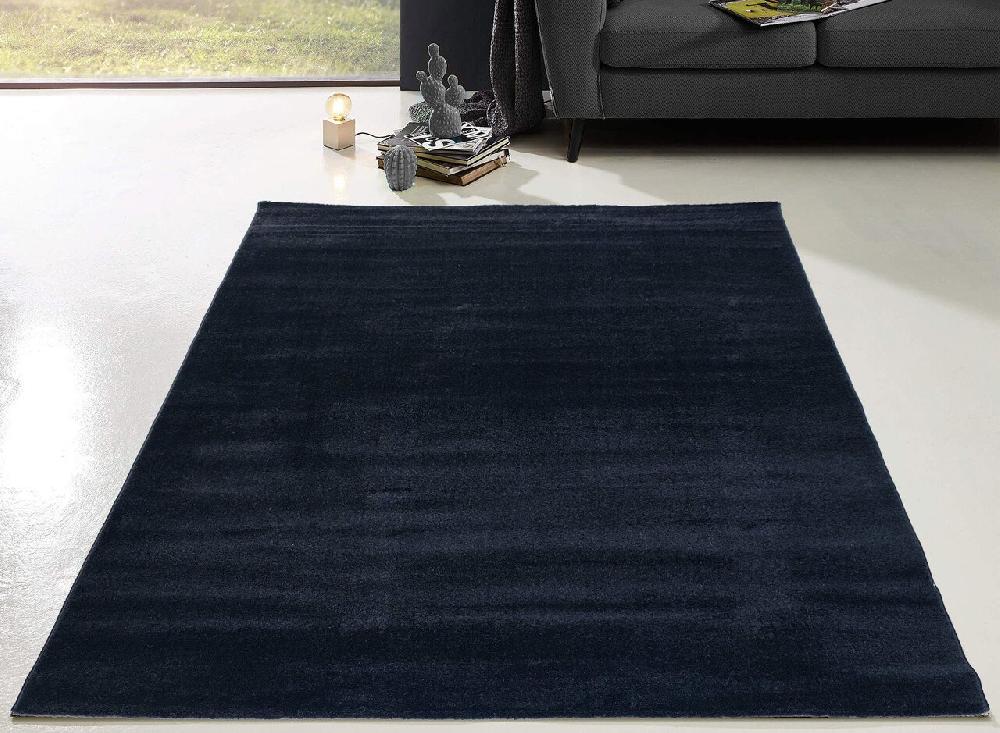 Flycarpets Cosmo Effen Zwart Vloerkleed