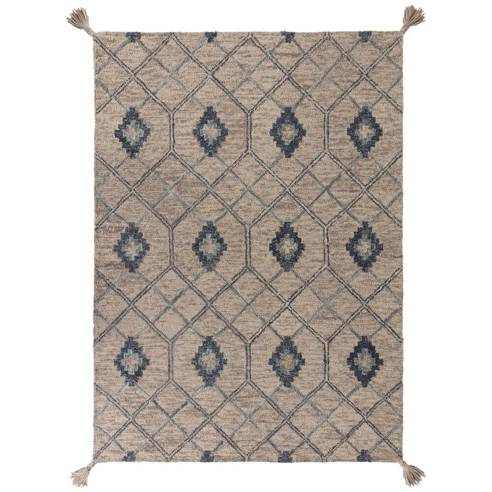 Flycarpets Diego Grijs Modern Vloerkleed Laagpolig