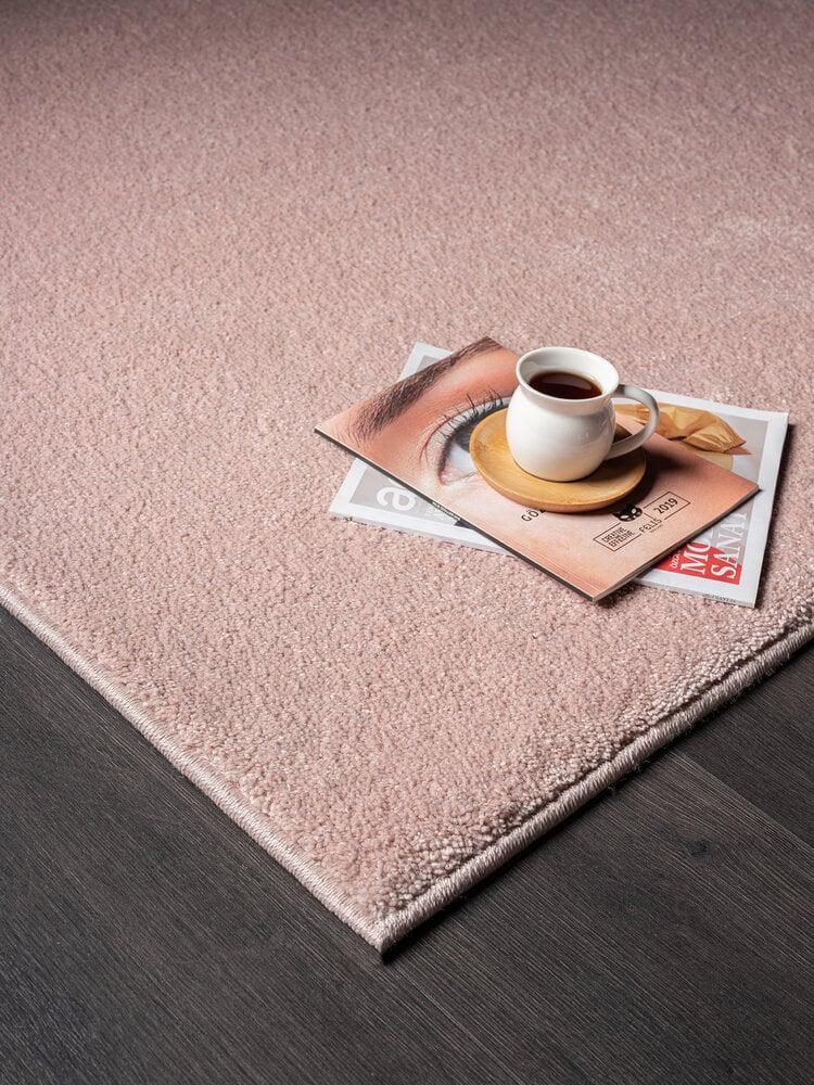 Flycarpets Effen Vloerkleed - Ravenna Roze