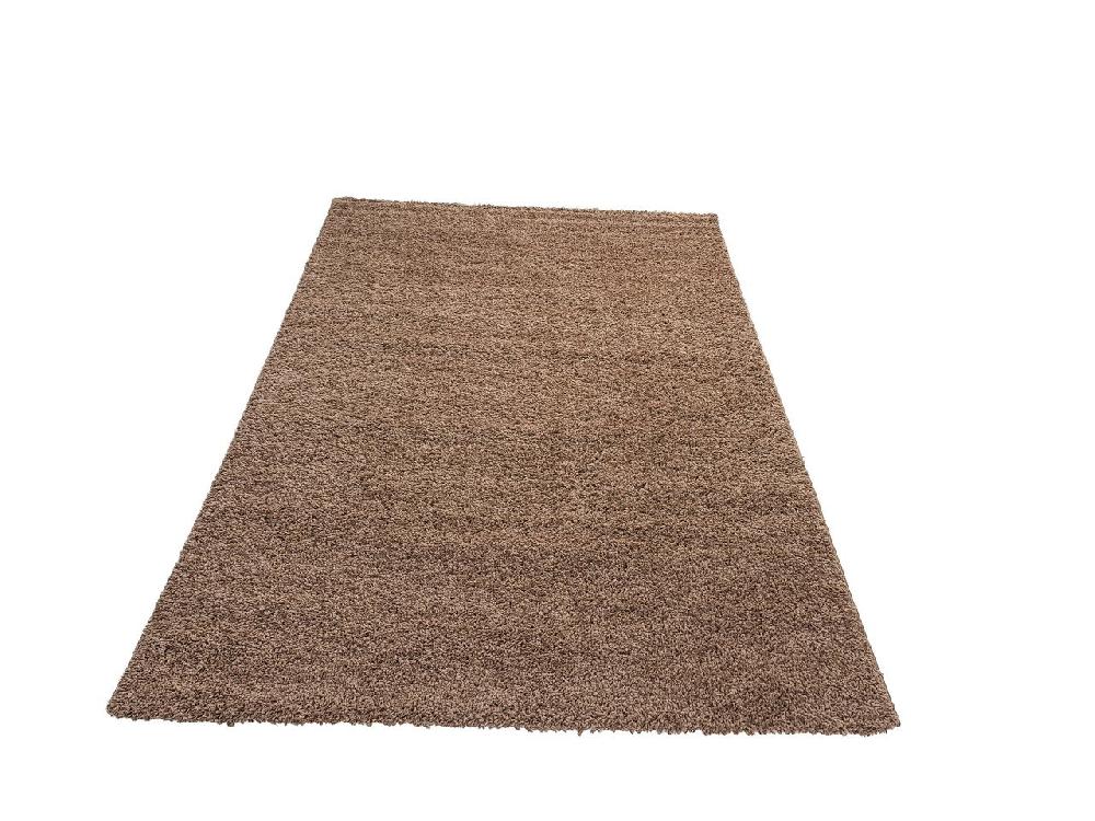 Flycarpets Hoogpolig Vloerkleed - Candy Shaggy Mocca