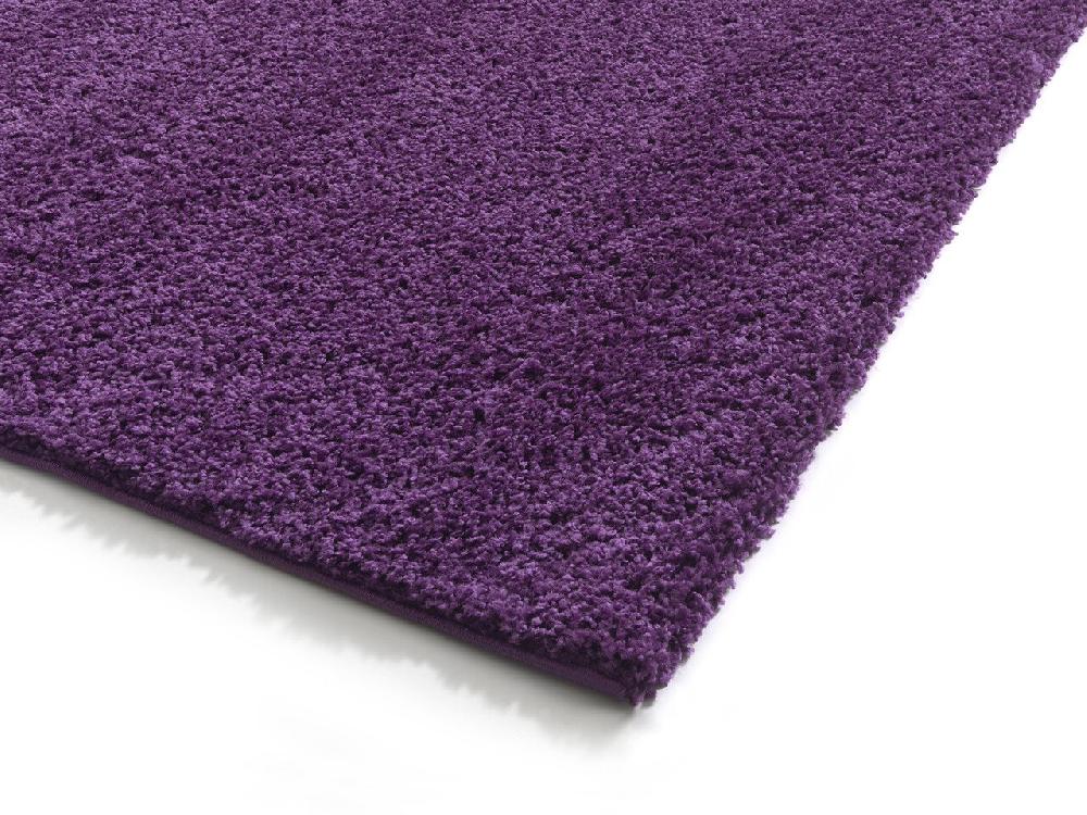 Flycarpets Hoogpolig Vloerkleed - Candy Shaggy Paars