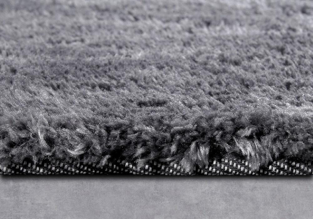 Flycarpets Hoogpolig Vloerkleed - Olaf - Shaggy - Grijs