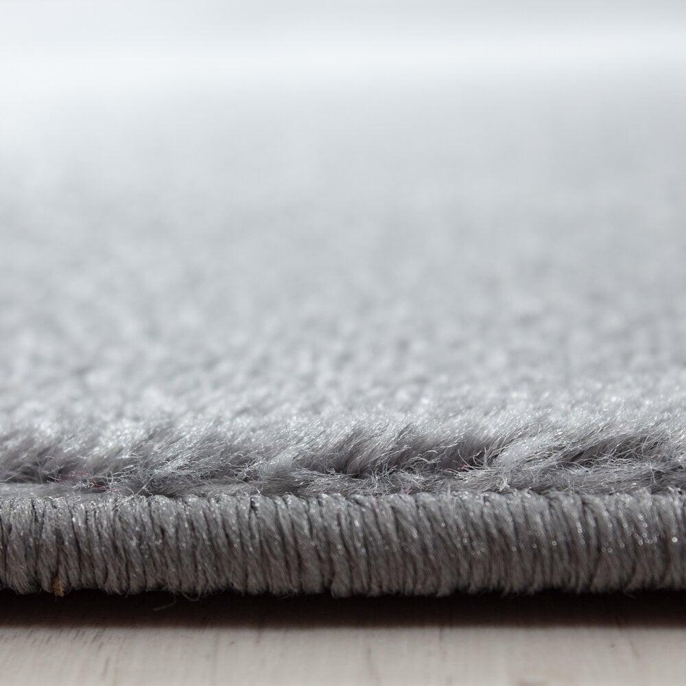 Flycarpets Jaden Modern Grijs Vloerkleed - Laagpolig