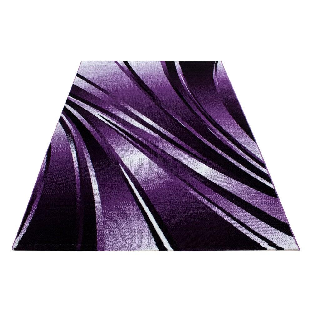 Flycarpets Jaden Modern Paars Vloerkleed - Laagpolig