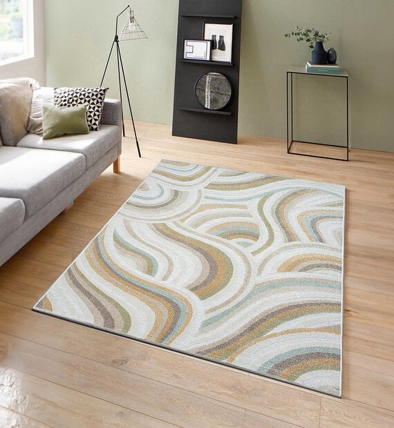 flycarpets Japandi vloerkleed - Serana Kleurrijk