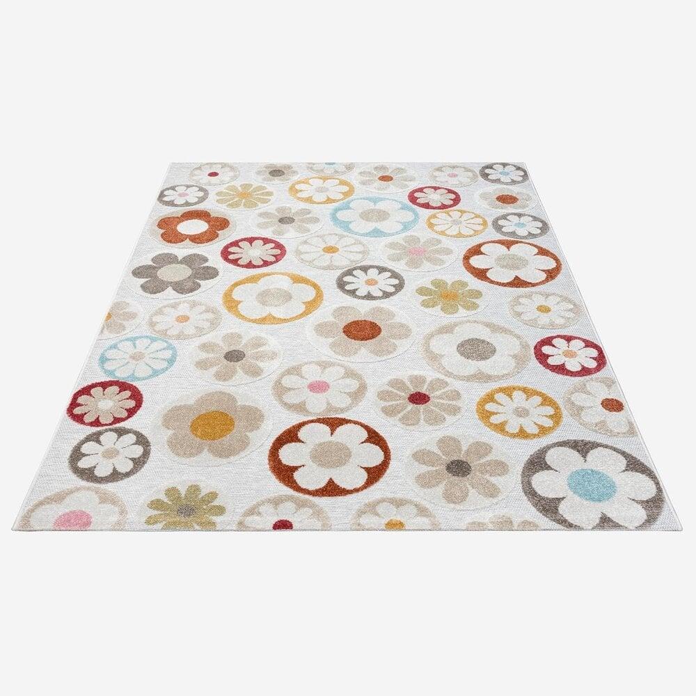 Flycarpets Japandi Vloerkleed - Serana Kleurrijk