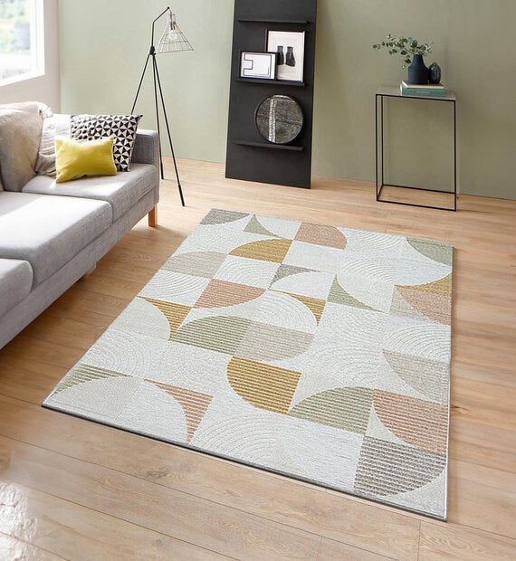 flycarpets Japandi vloerkleed - Serana Kleurrijk flycarpets Japandi vloerkleed - Serana Kleurrijk