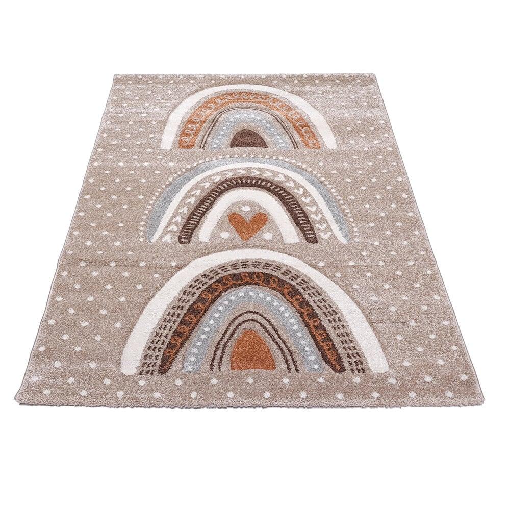 Flycarpets Kids Kinderkamer Beige Vloerkleed