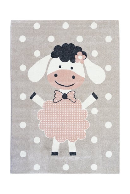 flycarpets Kids Kinderkamer Schaap Roze / Beige