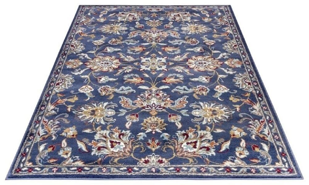 Flycarpets Klassiek Vloerkleed - Caracci Blauw / Multi