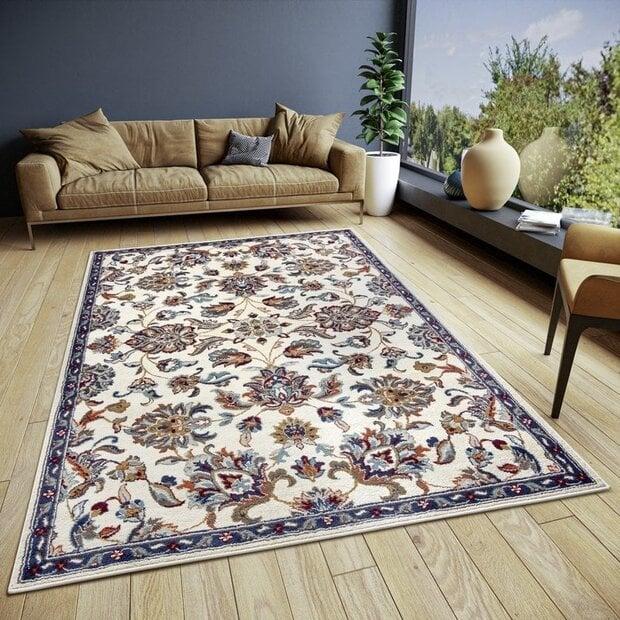 flycarpets Klassiek vloerkleed - Caracci Crème/Multi flycarpets Klassiek vloerkleed - Caracci Crème/Multi