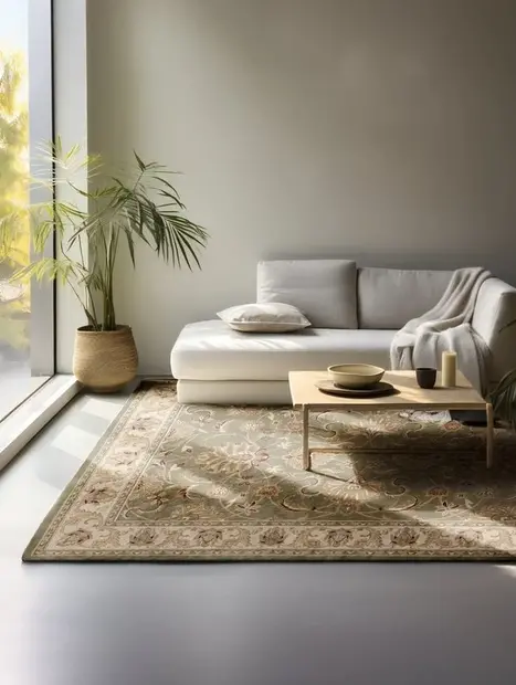 flycarpets Klassiek vloerkleed - Herat Harirud Groen