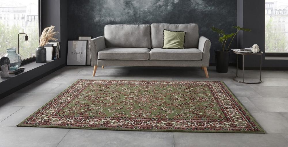 Flycarpets Klassiek Vloerkleed - Oriental Groen