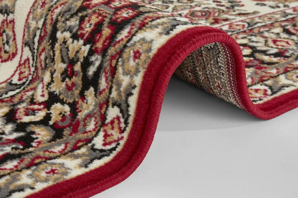 Flycarpets Klassiek Vloerkleed - Oriental Rood/Crème