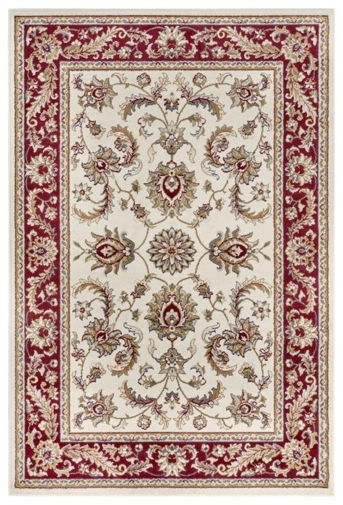 Flycarpets Klassiek Vloerkleed - Reni Crème/Rood