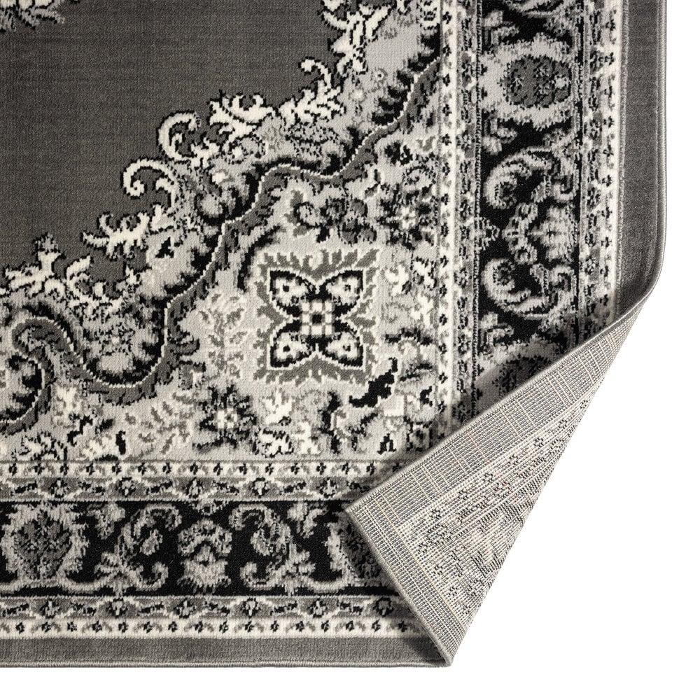 Flycarpets Klassiek Vloerkleed - Skazar Grijs