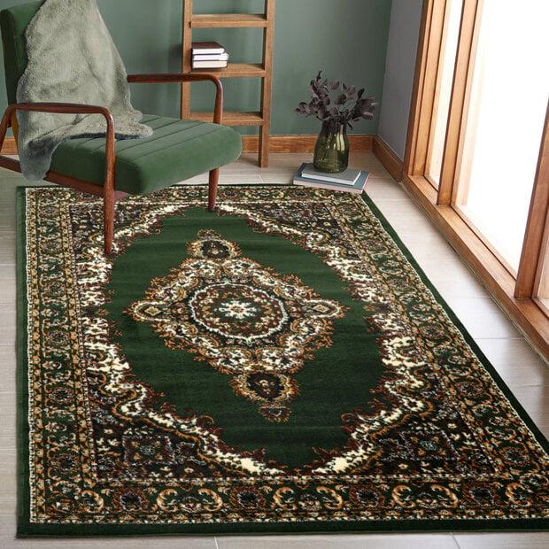 flycarpets Klassiek vloerkleed - Skazar Groen