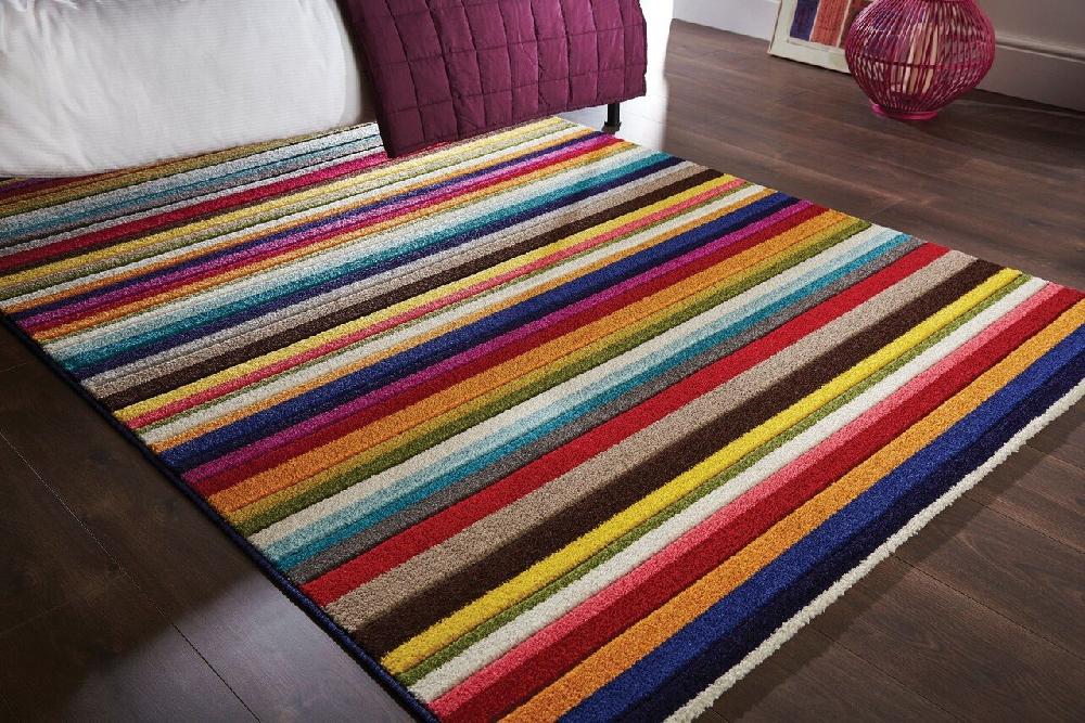 Flycarpets Kleurrijk Vloerkleed - Tango Multicolor