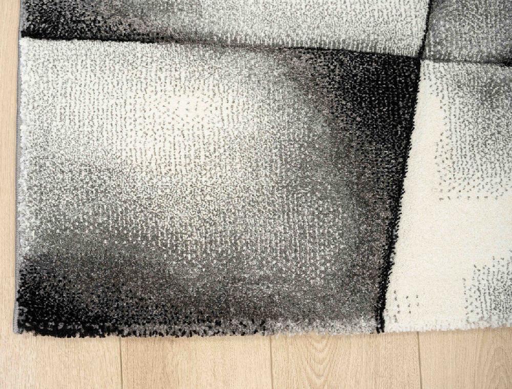 Flycarpets Kristal Modern Antraciet Vloerkleed