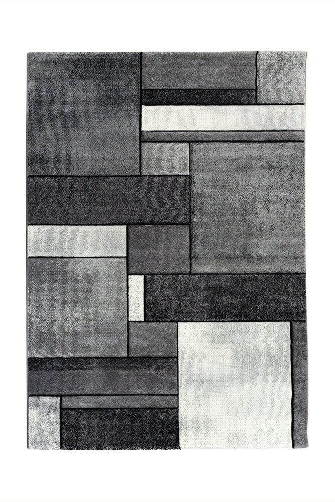 Flycarpets Kristal Modern Grijs Vloerkleed