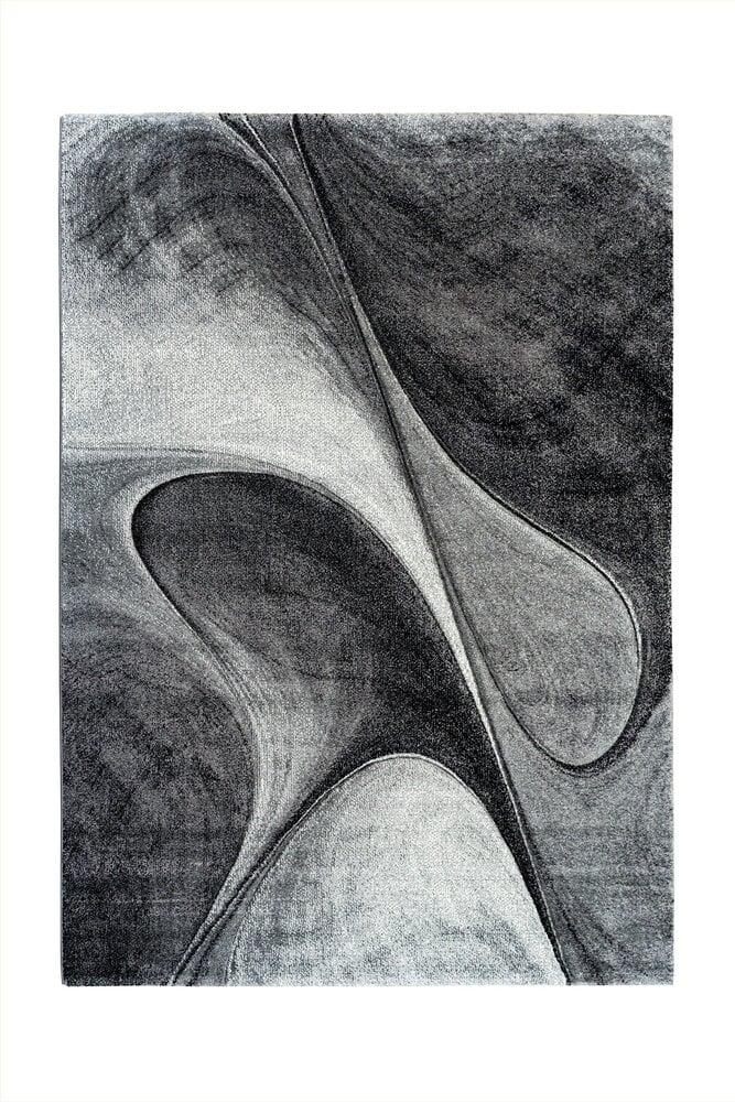 Flycarpets Kristal Modern Grijs Vloerkleed