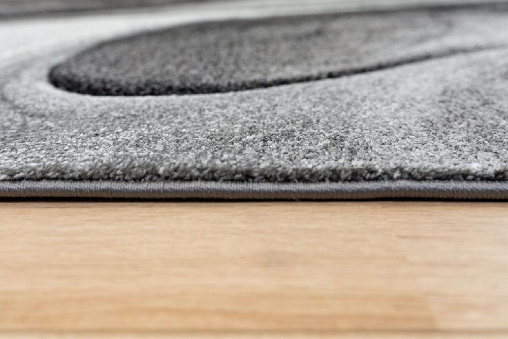 Flycarpets Kristal Modern Grijs Vloerkleed