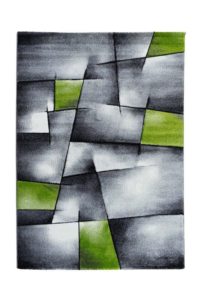 Flycarpets Kristal Modern Groen Vloerkleed