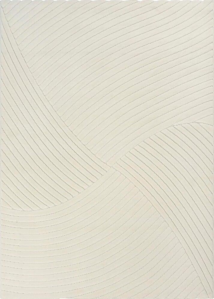 Flycarpets Laagpolig Vloerkleed Delia - Creme