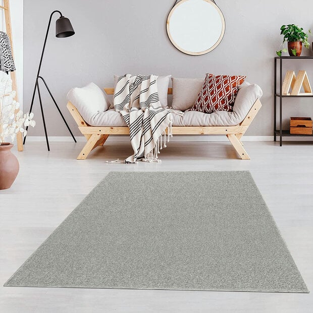 flycarpets Liam Effen Crème vloerkleed